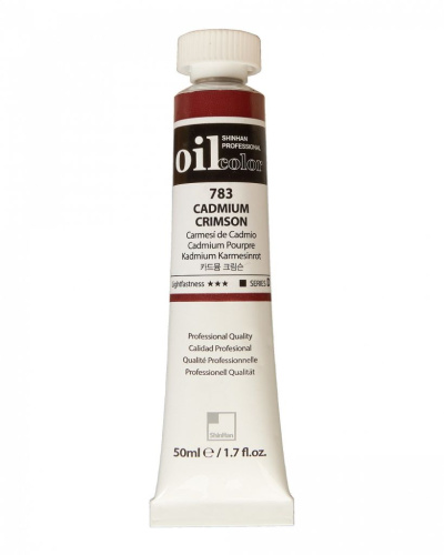 Масло ShinHanart "Professional" туба 50 мл №783 Малиновый кадмий кат.D