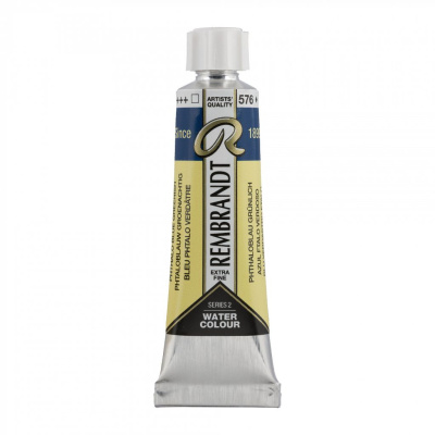 Акварель Talens "Rembrandt" 10 мл Сине-зелёный фталоцианин
