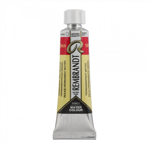 Акварель Talens "Rembrandt" 10 мл Красный средний устойчивый