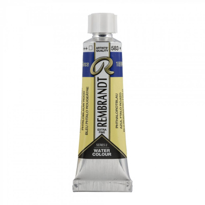 Акварель Talens "Rembrandt" 10 мл Сине-красный фталоцианин