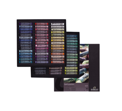 Набор сухой пастели Talens "Rembrandt" Пейзаж 90 цв, в картонной коробке