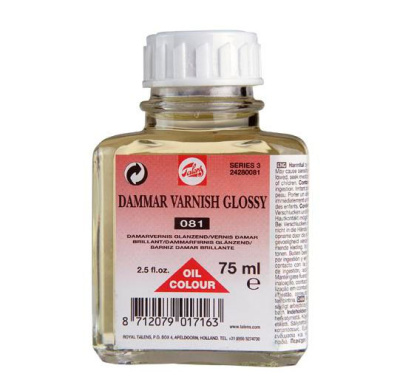 Лак даммарный Talens 75 мл глянцевый