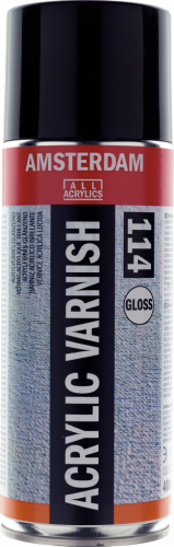 Лак акриловый Talens "Amsterdam" 400 мл глянцевый, в аэрозоли
