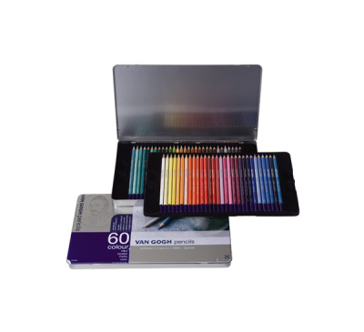 Набор карандашей акварельных Talens "Van Gogh" 60 цв в метал кор