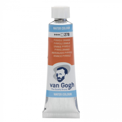 Акварель Talens "Van Gogh" 10 мл Оранжевый пирольный / PO73