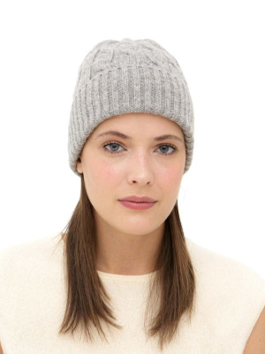 Шапка из шерсти 5W11010 серая