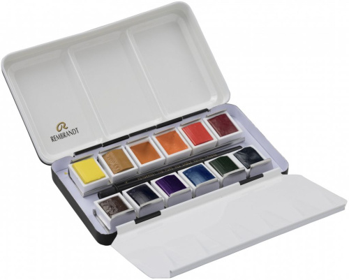 Набор акварели Talens "Rembrandt" Пейзаж 12 цв в металлической коробке
