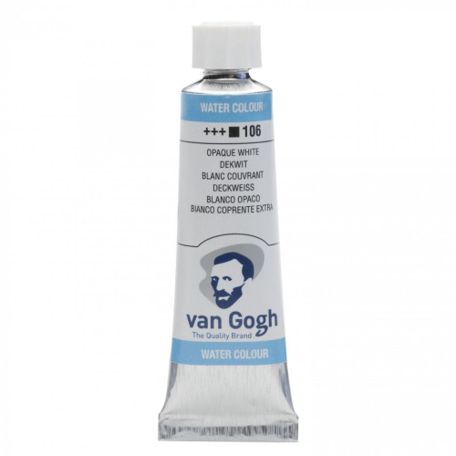 Акварель Talens "Van Gogh" 10 мл Белый матовый / PW6