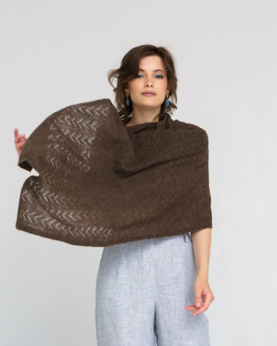 Палантин из шерсти 3803