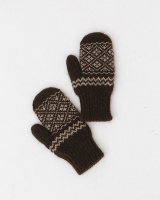 Детские варежки 24m из пуха яка