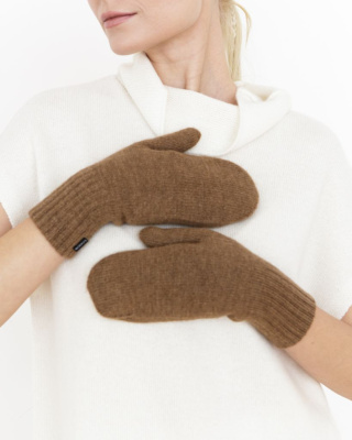 Варежки из шерсти верблюжонка 20mF