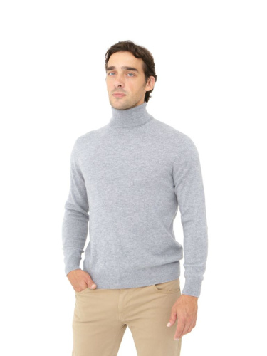 Водолазка кашемировая 5049 серо-голубая