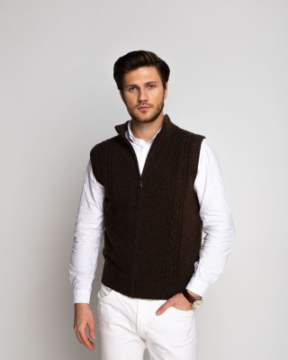 Жилет из шерсти 7М04006