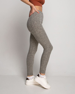 Рейтузы из шерсти серые