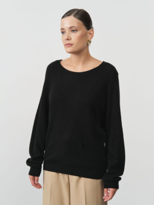 Джемпер кашемировый 1105 черный