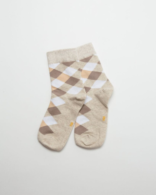 Носки хлопковые ТОД 20015 бежевые