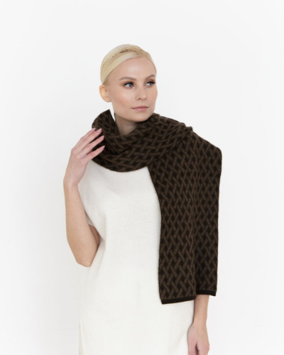 Шарф из пуха яка 3792