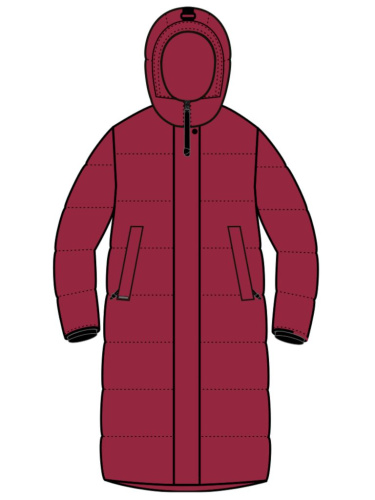 Пальто женское пуховое BASK