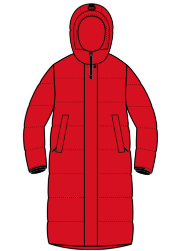 Пальто женское пуховое BASK