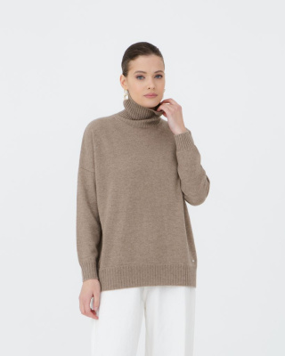 Джемпер из кашемира 12072 капучино