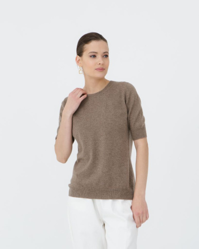 Джемпер из кашемира 1023 капучино