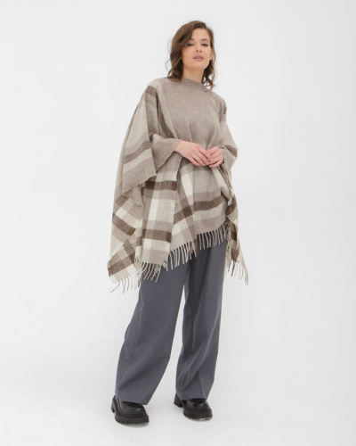 Пончо из шерсти UL KL