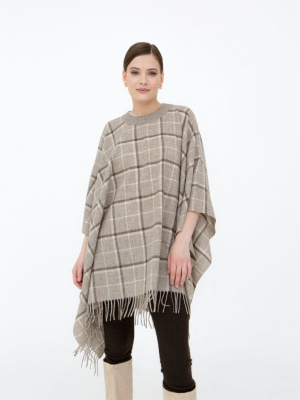 Пончо из шерсти UL VF