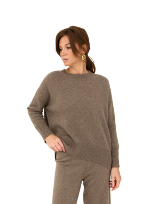 Джемпер женский из кашемира 1121 капучино