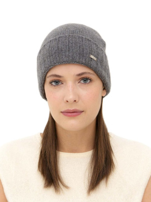 Шапка из кашемира 04247 графит