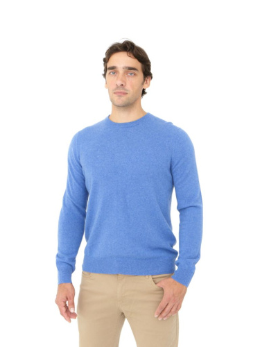 Джемпер из кашемира мужской KM040800-E синий