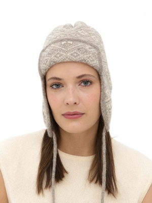 Ушанка из шерсти 5W11022 серая