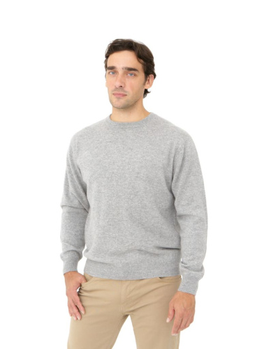 Джемпер из шерсти 12M02004 серый