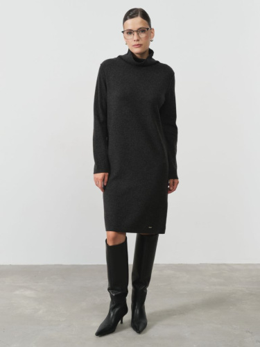 Платье из кашемира 13116 графит
