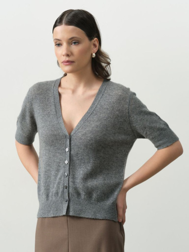 Кардиган женский из кашемира 4298 графит