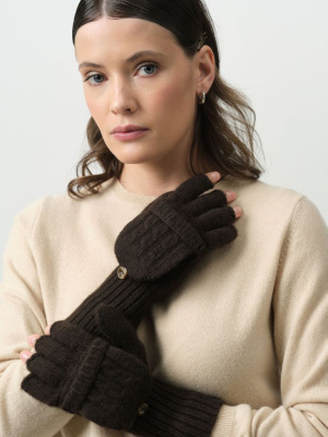 Митенки из пуха яка 55mF ТК