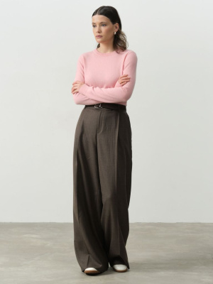 Джемпер из кашемира женский KW040797-E розовый