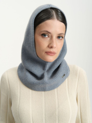 Балаклава из кашемира 04255 океан