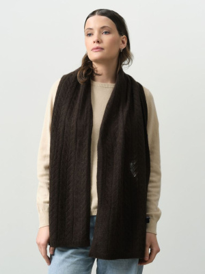 Шарф из пуха яка 15003b ТК