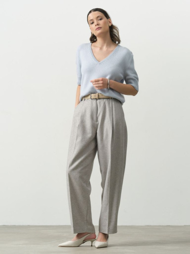 Джемпер женский из кашемира 3060 аквамарин