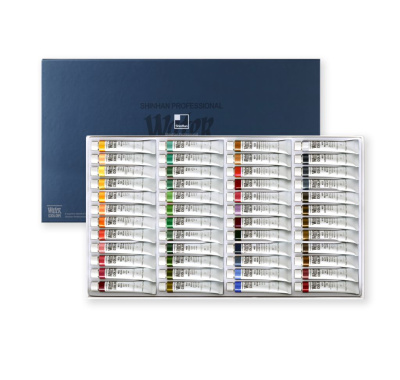 Набор акварели ShinHanart Professional 48 цв. по 7.5мл в картонной упаковке