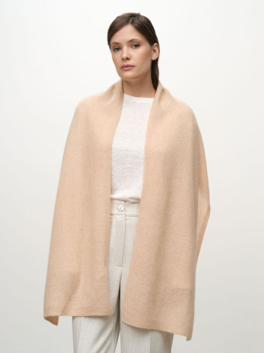Шарф из кашемира 09122 бежевый