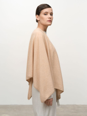 Косынка из кашемира 09085 бежевая