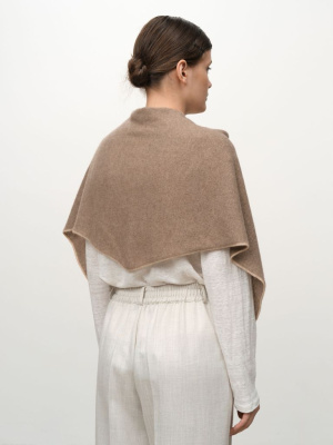 Шарф из кашемира 09096 капучино