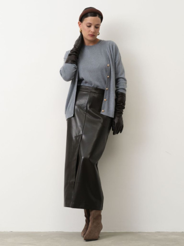 Кардиган из кашемира 08423 океан