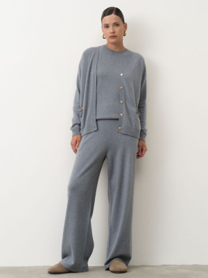 Джемпер из кашемира 06059 океан