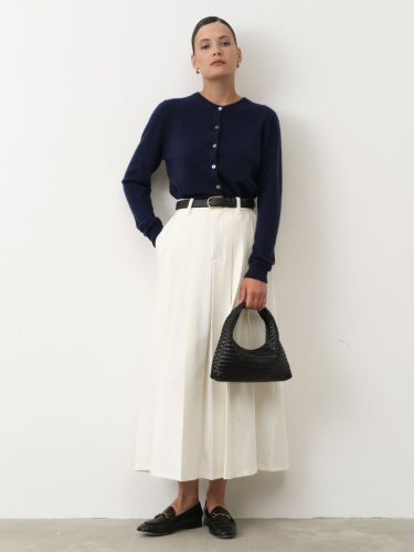 Кардиган из кашемира 08179 синий