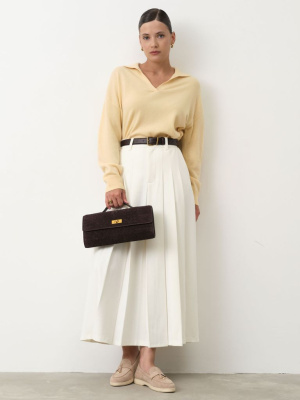 Джемпер из кашемира 11074 шампань