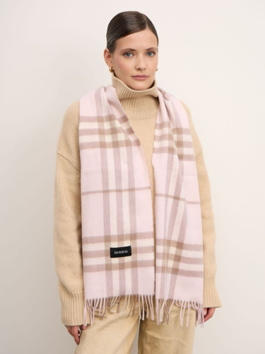 Шарф из кашемира 12218n розовый