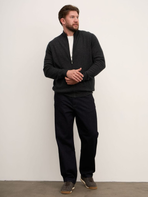 Джемпер из кашемира мужской 08182 графит