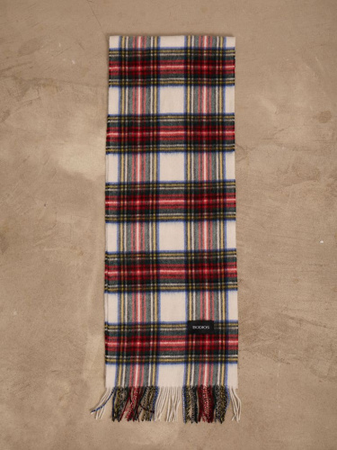 Шарф из кашемира 12218n белый